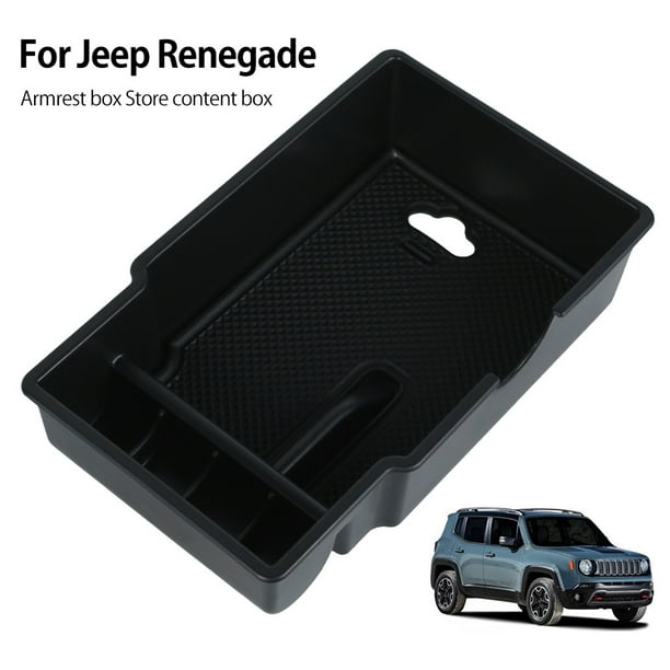 Center Console Glove Organizer Tray Armrest Storage Box for 2015 2016 2017 2018 Jeep Renegade Accessories Center Console Glove Organizer Tray Armrest Storage Box for 2015 2016 2017 2018 Jeep Renegade Accessories